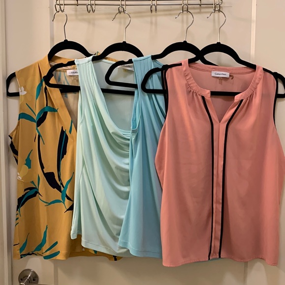 Lot of 5 Calvin Klein tops - Picture 1 of 7